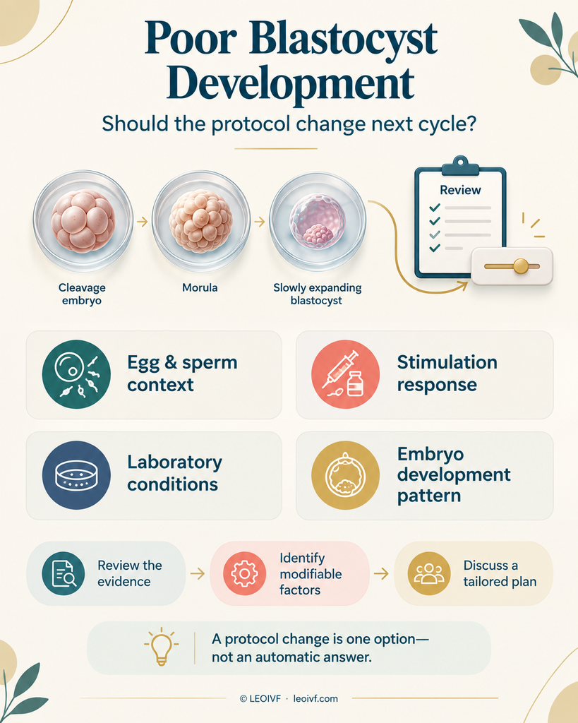 How to review after Poor Blastocyst Development